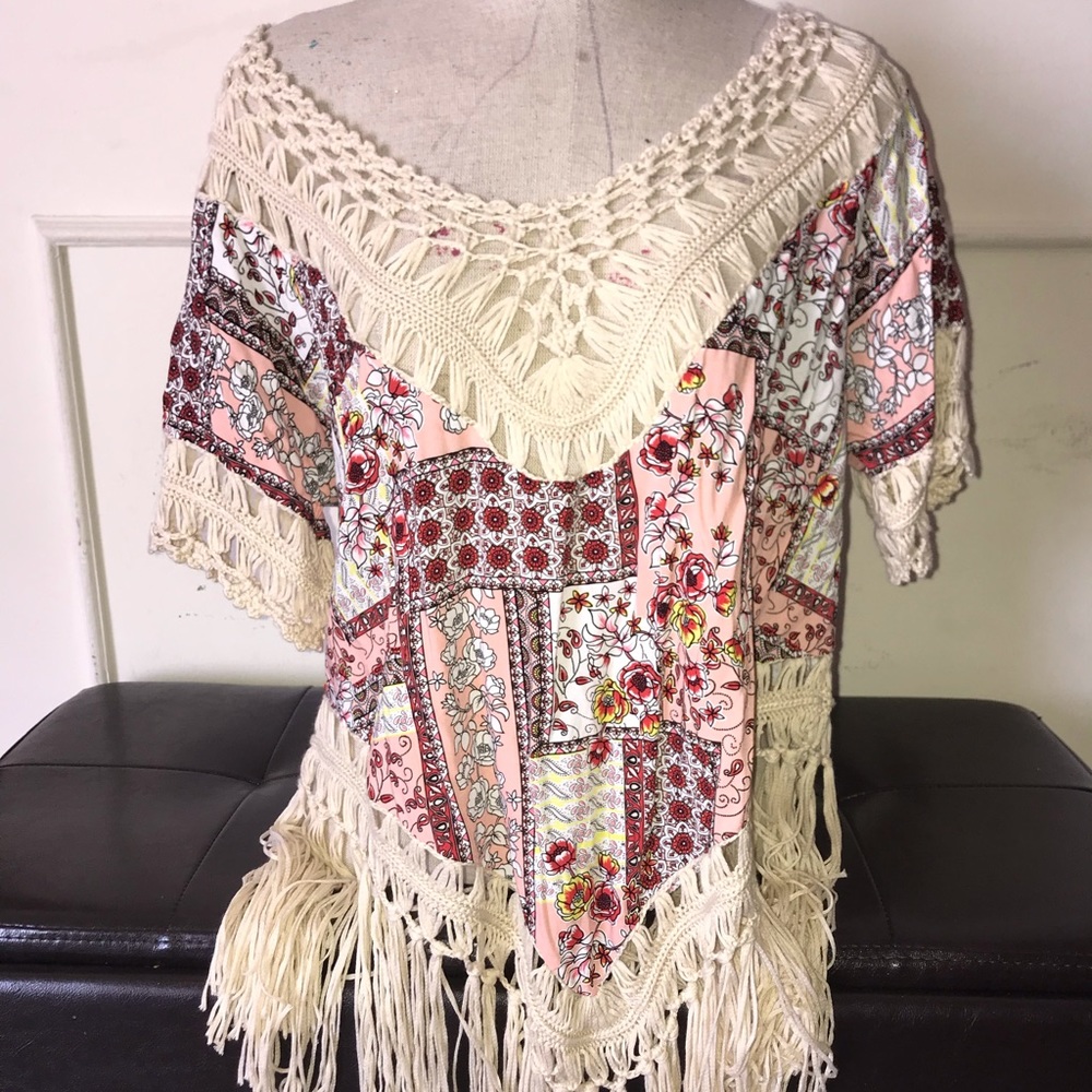 Sexy Bohemian Top with Fringes